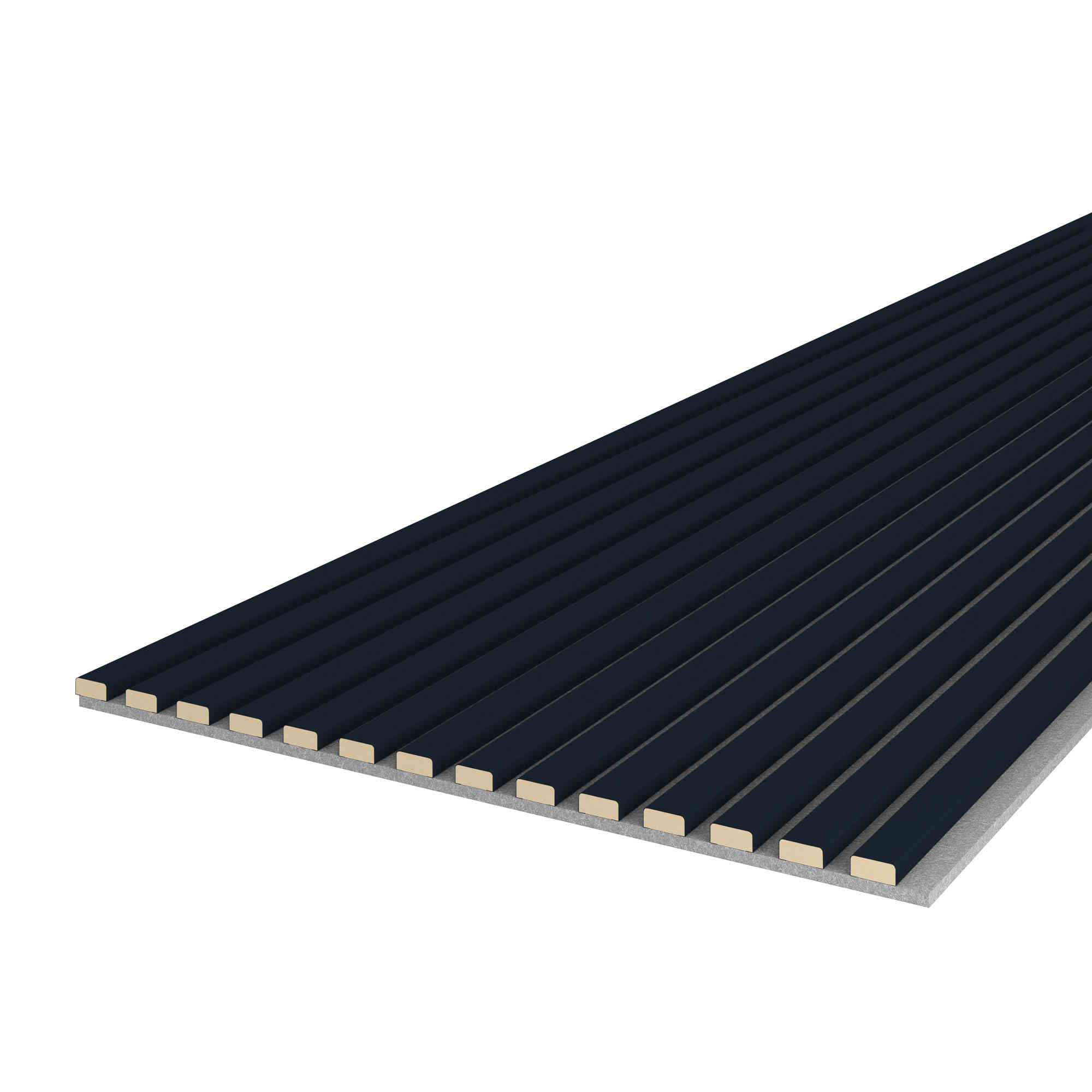 Panneau acoustique Acoustic+ Indigo 2400 x 600 mm - feutre acoustique gris