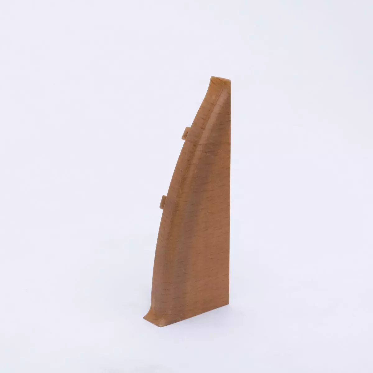 Abschluß rechts für Duo-Soft Flexleiste 65 mm Buche