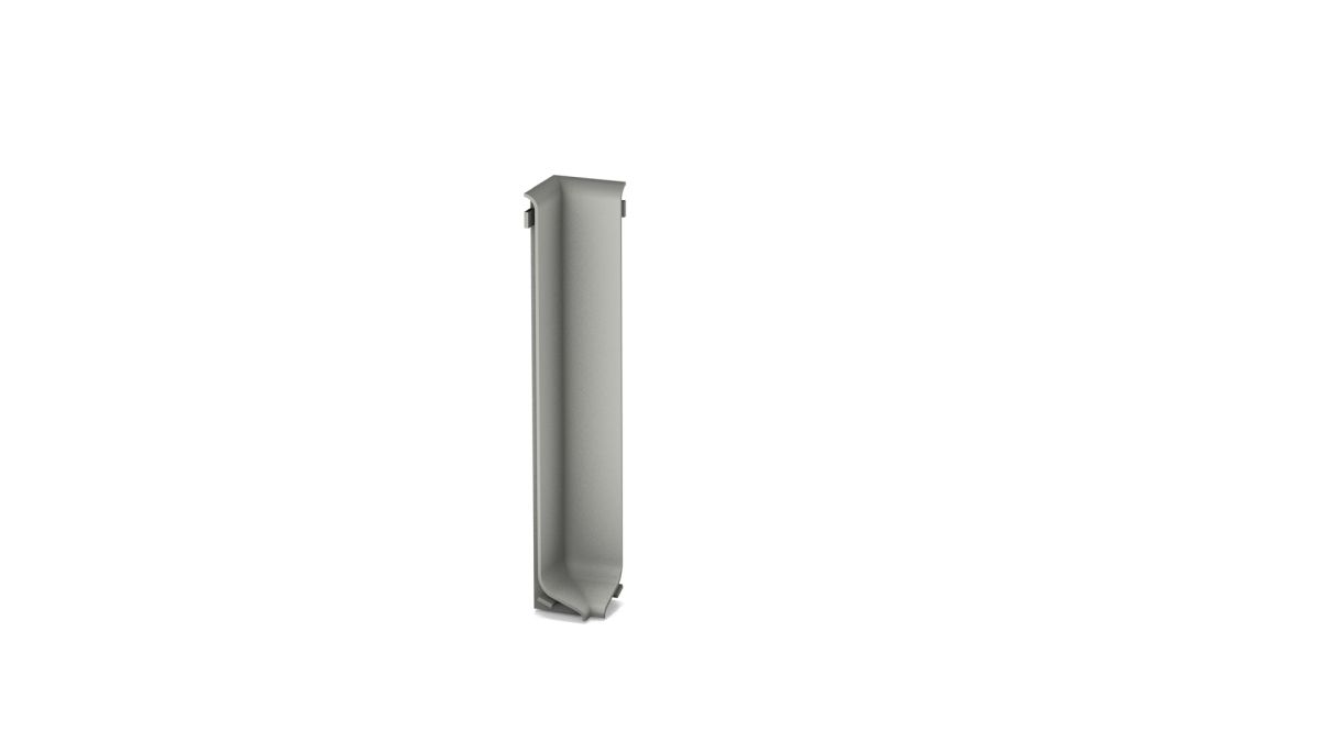 Prinz alu-angle intérieur pour plinthe n° 373 - Titan