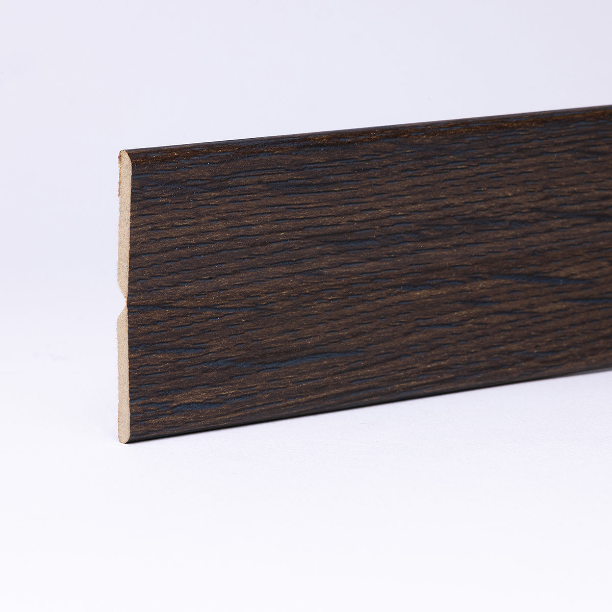 Knickleiste/Abschlusswinkel MDF Eiche dunkel 22 x 22 x 2600 mm