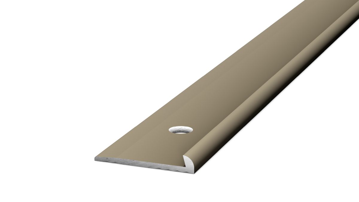 Prinz profilé de finition 18 x 3 mm - N° 159 - Acier inoxydable mat - 250 cm
