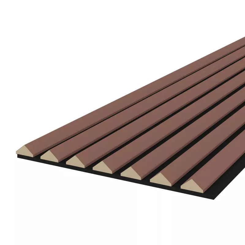 Akustikpaneel K2 - Filzfarbe Schwarz 2600x400mm - verschiedene Farben