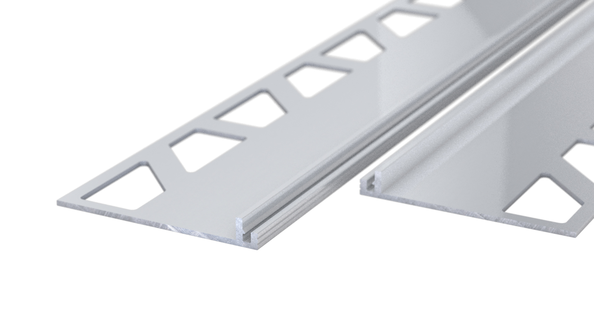 Prinz profilé de base 45 x 5 mm - N° 779 - Alu pressblank - 300 cm
