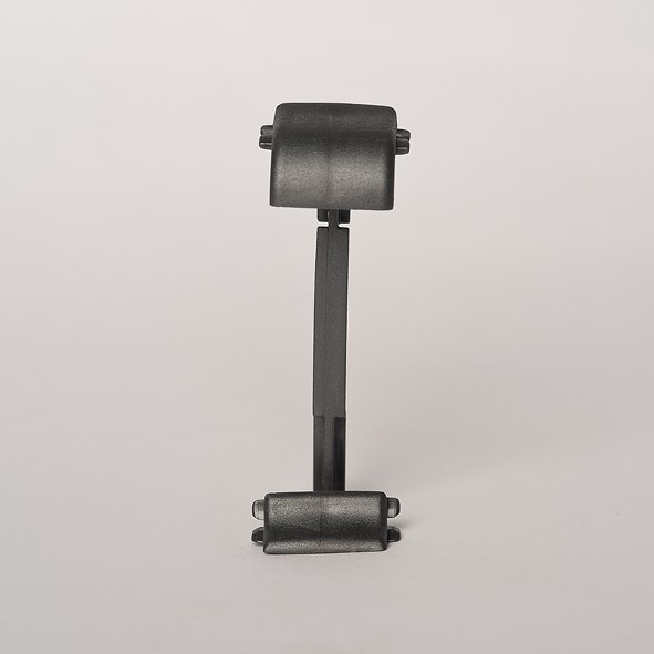 Joint de couvercle pour plinthes flex pour revêtement du sol gris