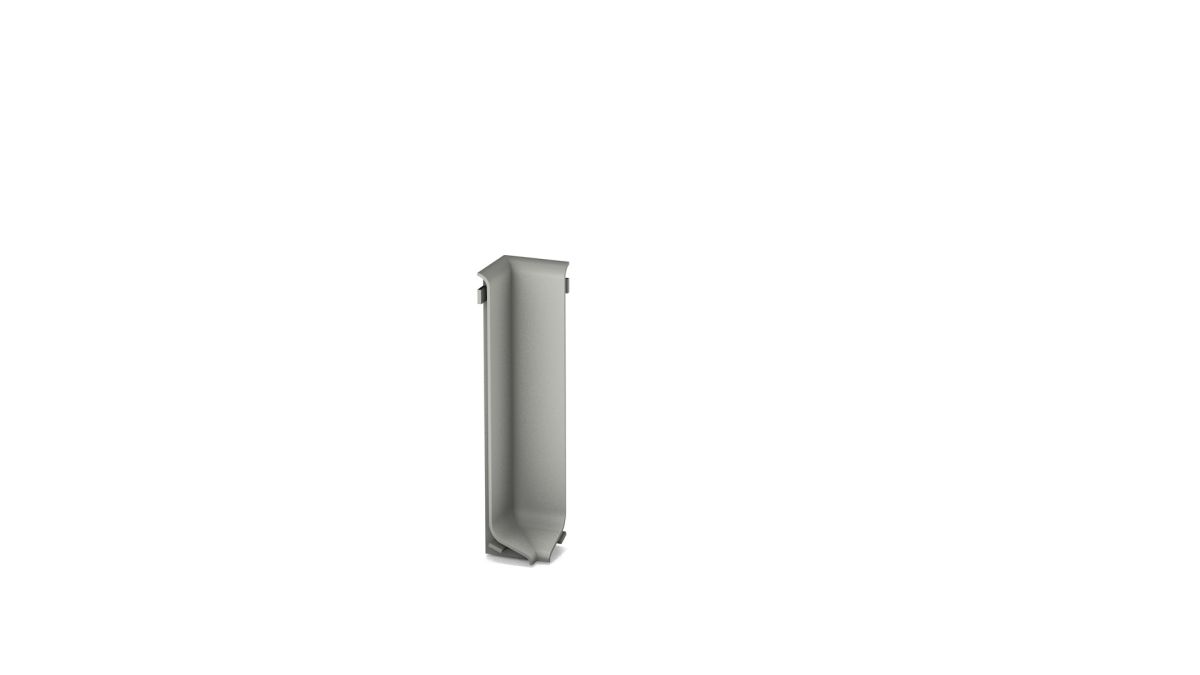 Prinz alu-angle intérieur pour plinthe n° 372 - Titan
