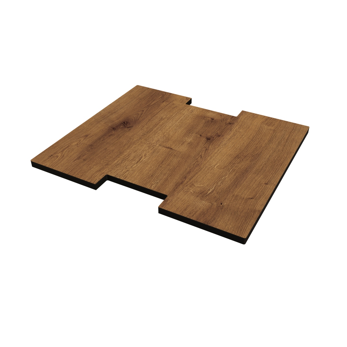 Cube de rangement pour séparateur de pièce design - Chêne rustique