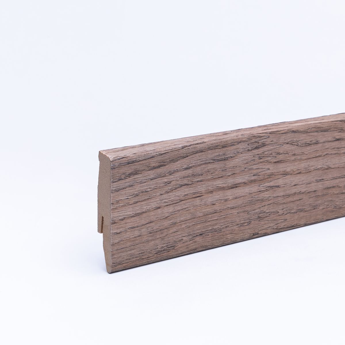 Plinthe placage en bois véritable chêne huilé 60 mm