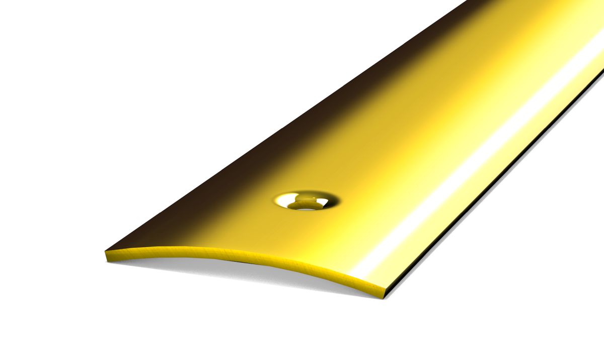 Prinz profilé de transition 30 x 1,2 mm - N° 125 - Laiton massif - 270 cm