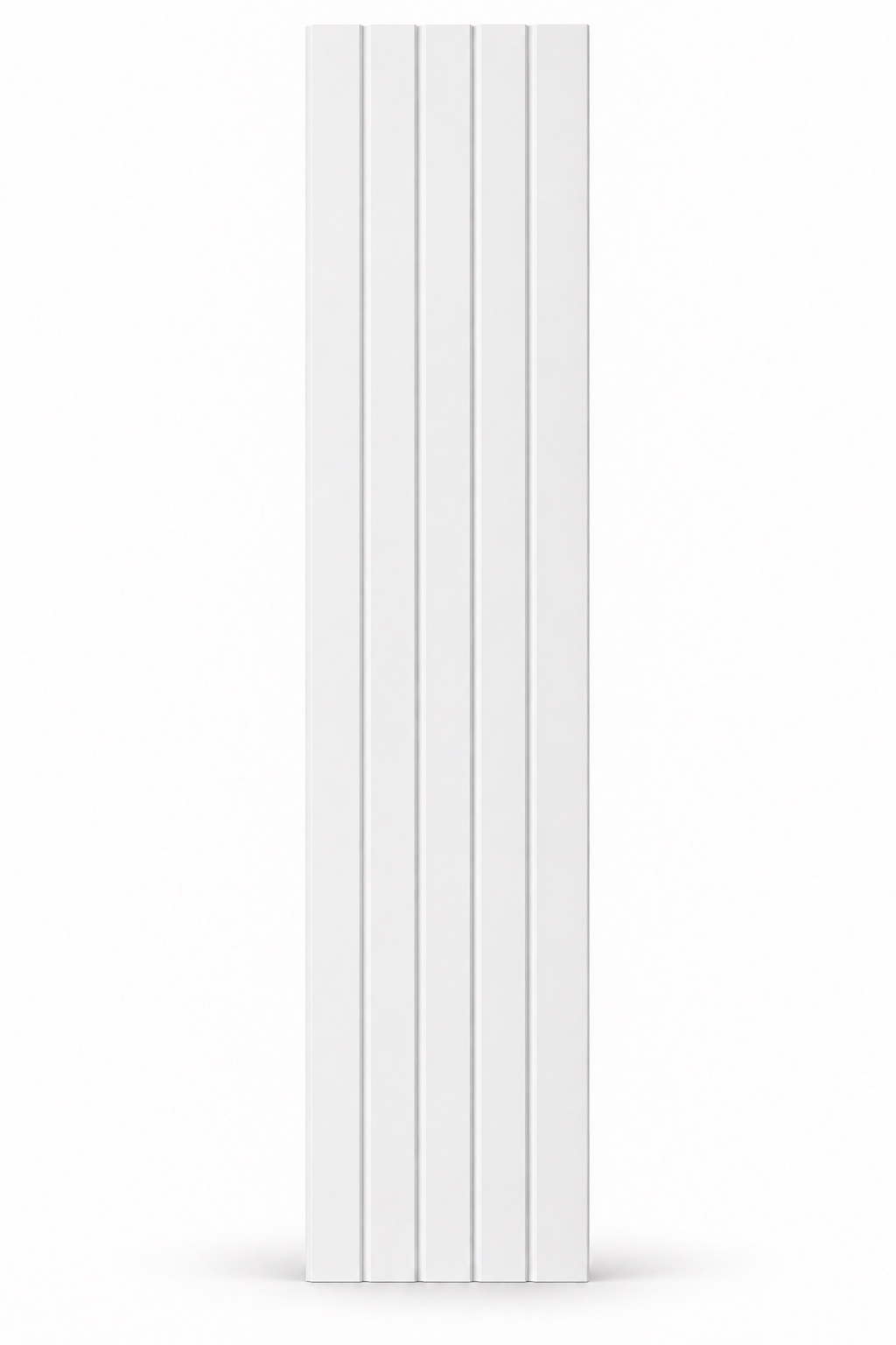 Panneau mural VERO blanc | Revêtement mural moderne en MDF 17 x 260 cm