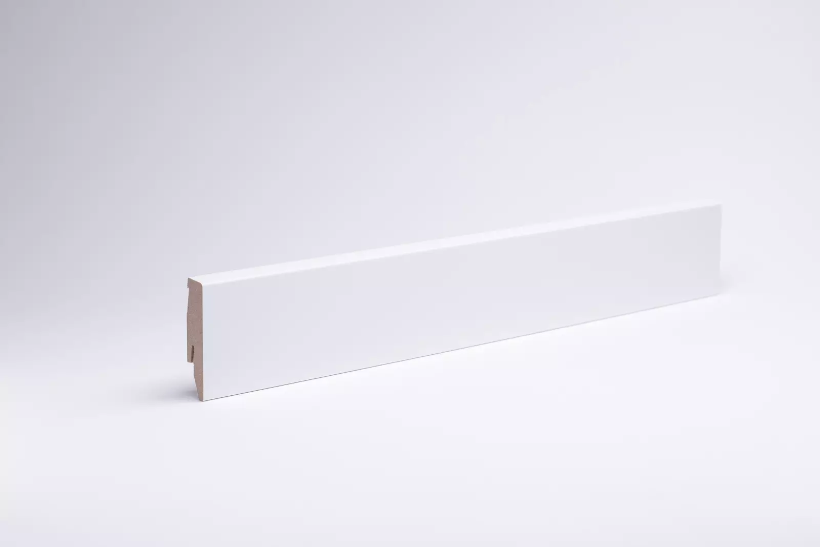 Leiste24 All inclusive Paket 52 m Sockelleisten 60 mm weiß