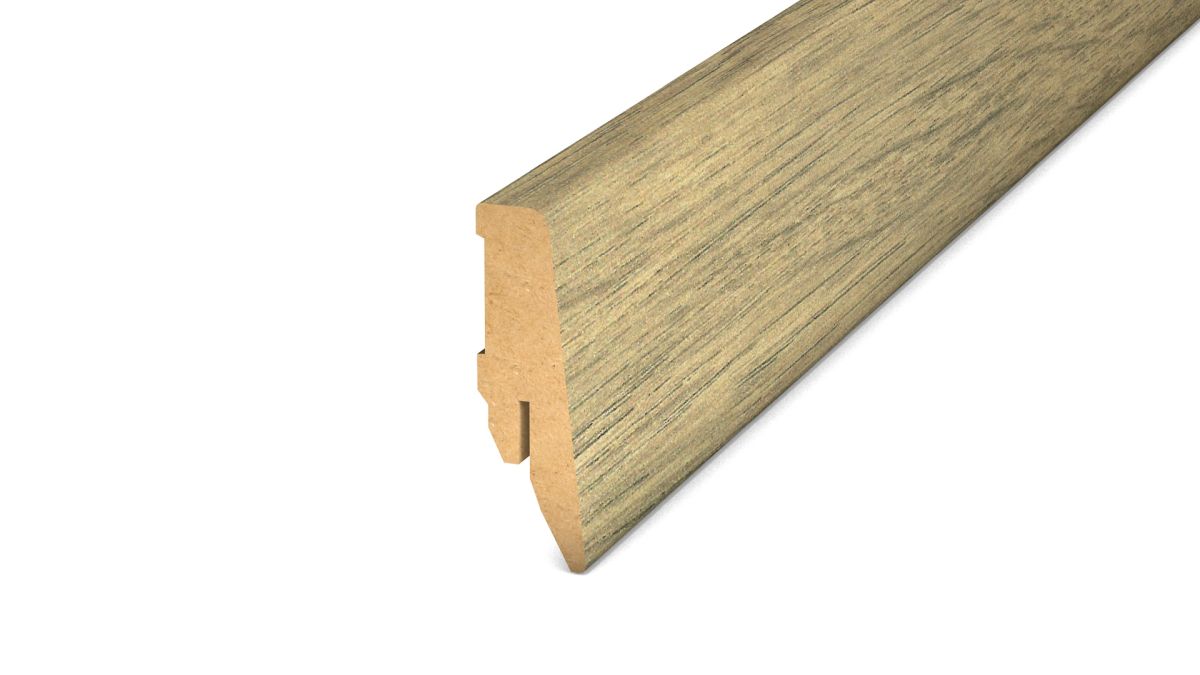 Prinz MDF-plinthe 18 x 58 mm - N° 809 - Elegance oak - 250 cm
