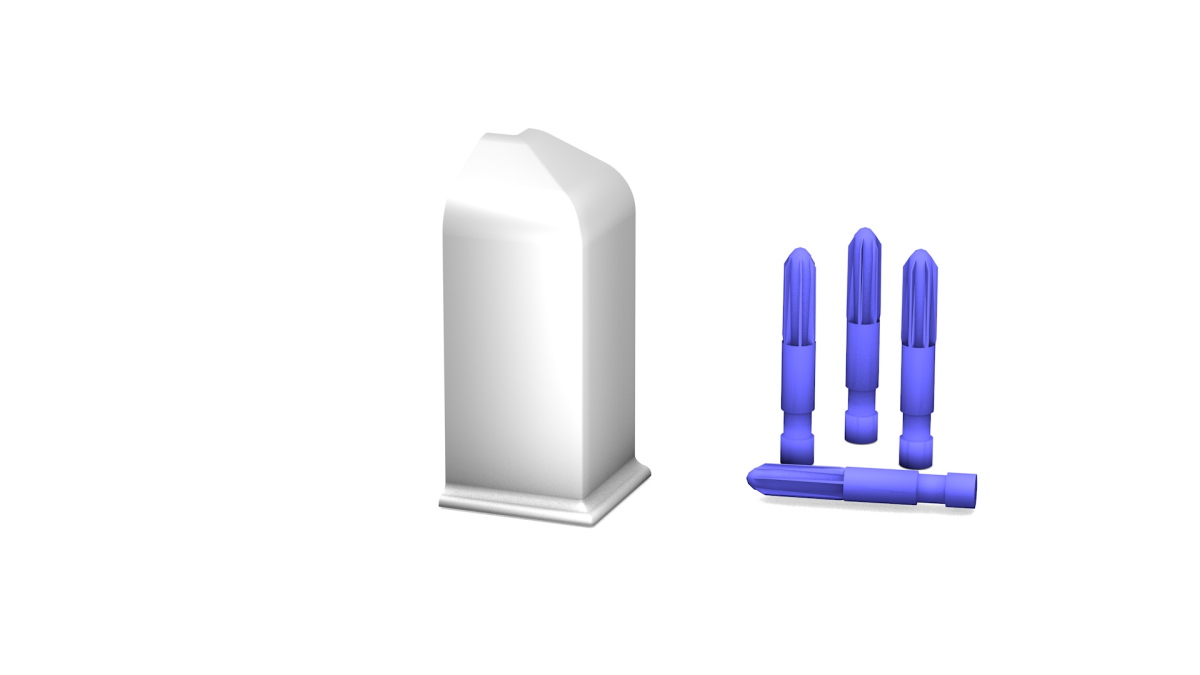 Angle extérieur pour plinthes en métal avec passage de câbles argent