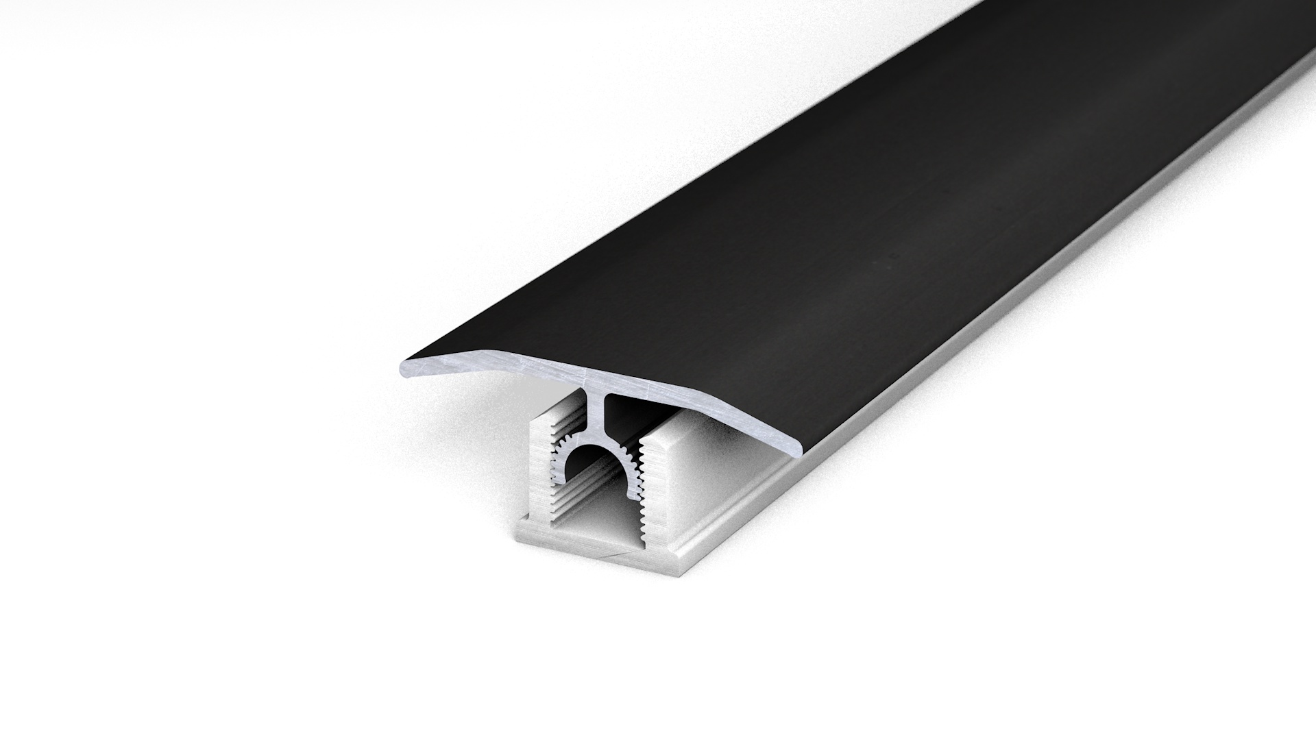 Prinz PROFI-TEC CORE profilé de transition 34 mm - N° 335 - Noir - 200 cm