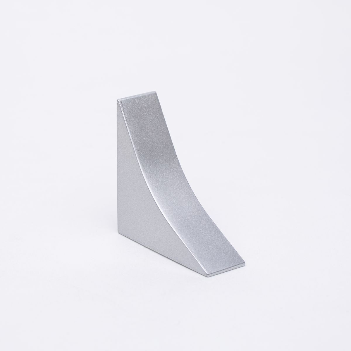 Embout droite / gauche aluminium - Profil d'extrémité 23x23mm