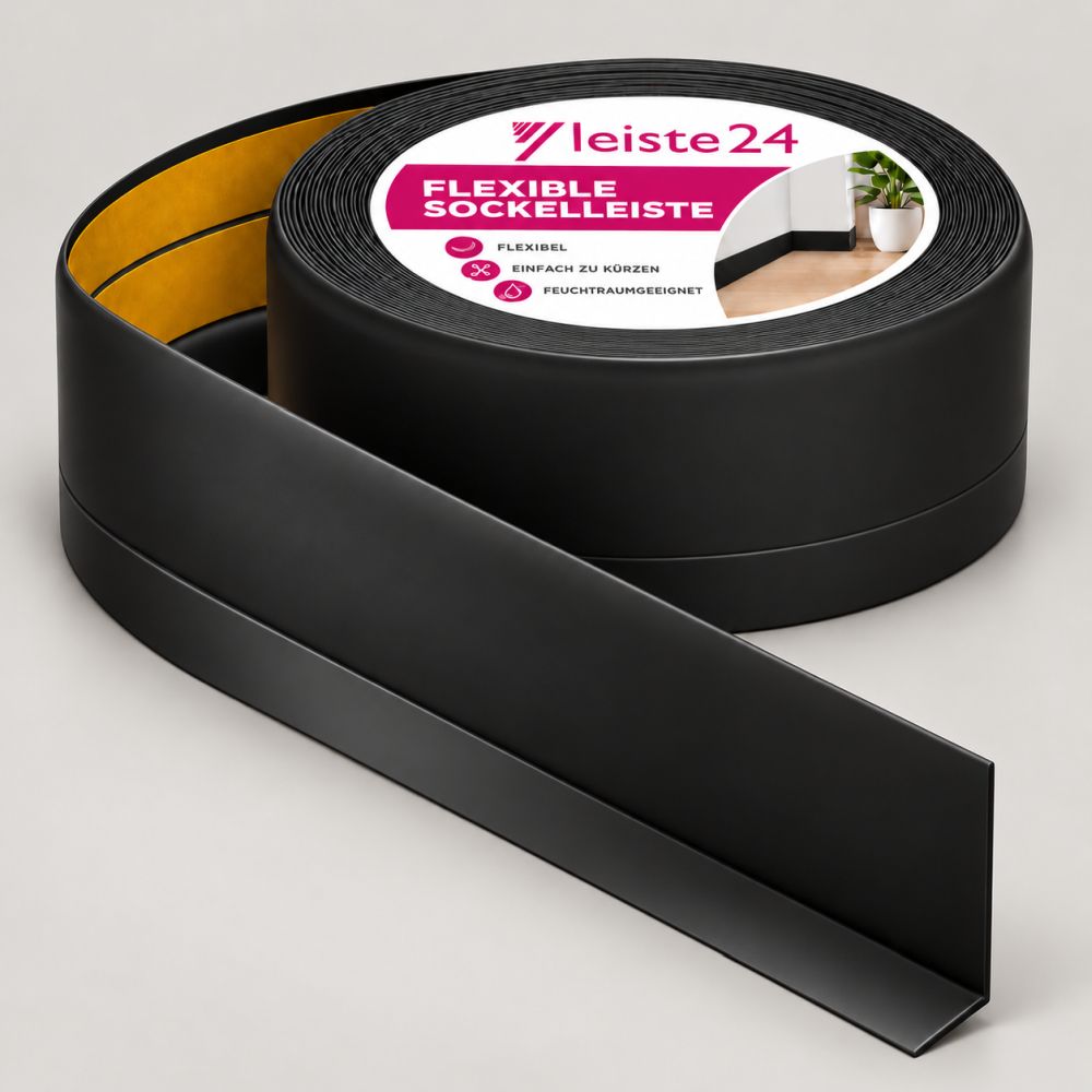 Plinthe souple Noir 50 x 15mm