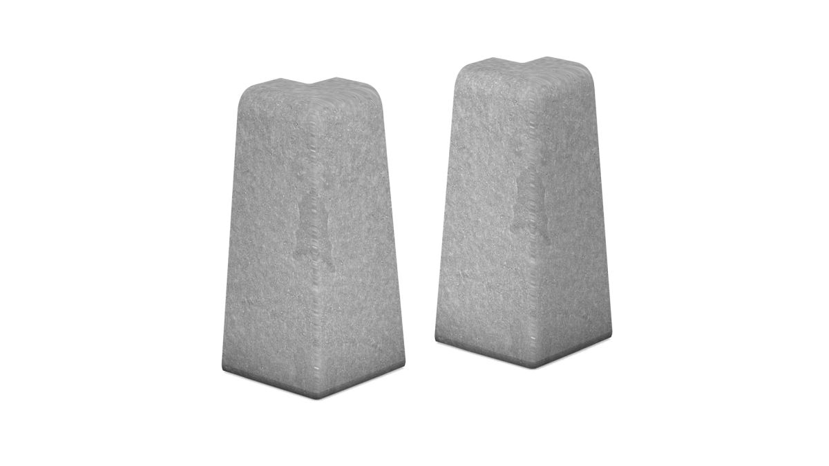 Prinz angles extérieurs pour MDF-sockeleiste 18 x 58 mm n° 809. - Ölschiefer