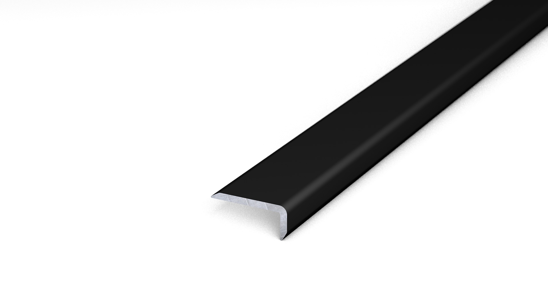 Prinz perfil angular 15 x 6,5 mm - N.º 278 - Negro RAL 9005 - 300 cm