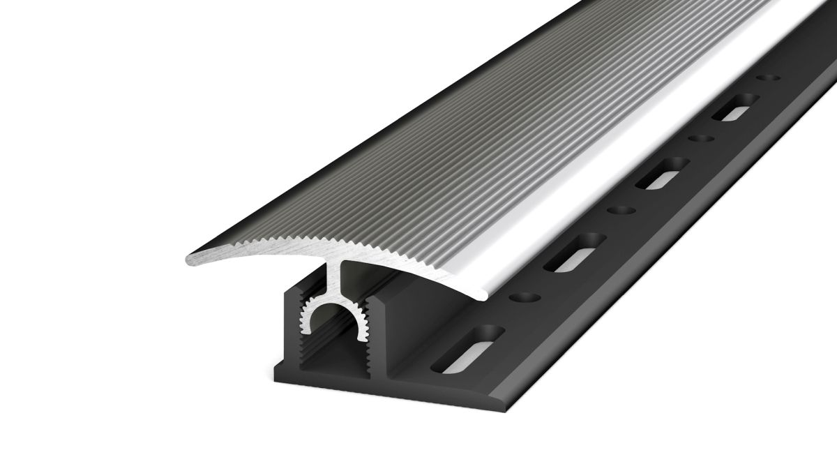 Prinz PROFI-TEC MASTER profilé de transition 34 mm - N° 300 - Acier inoxydable poli - 100 cm