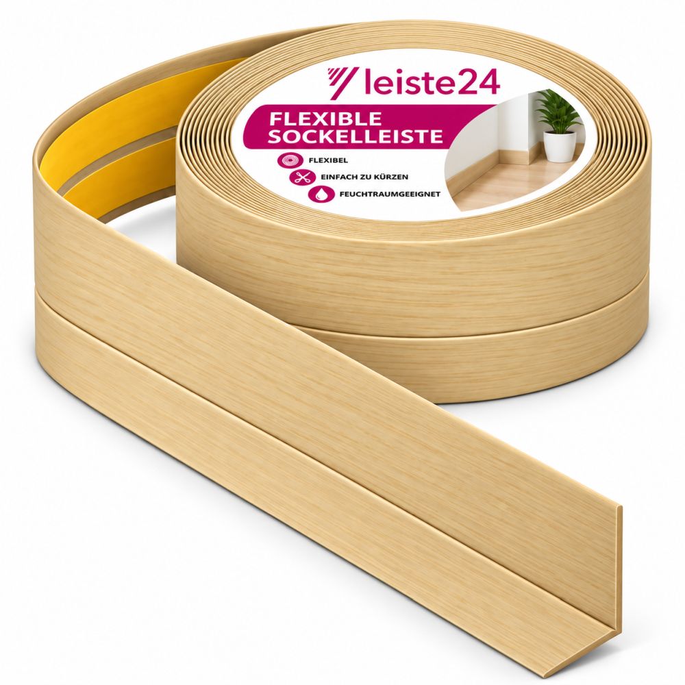 Plinthe souple Chêne clair 32 x 23mm