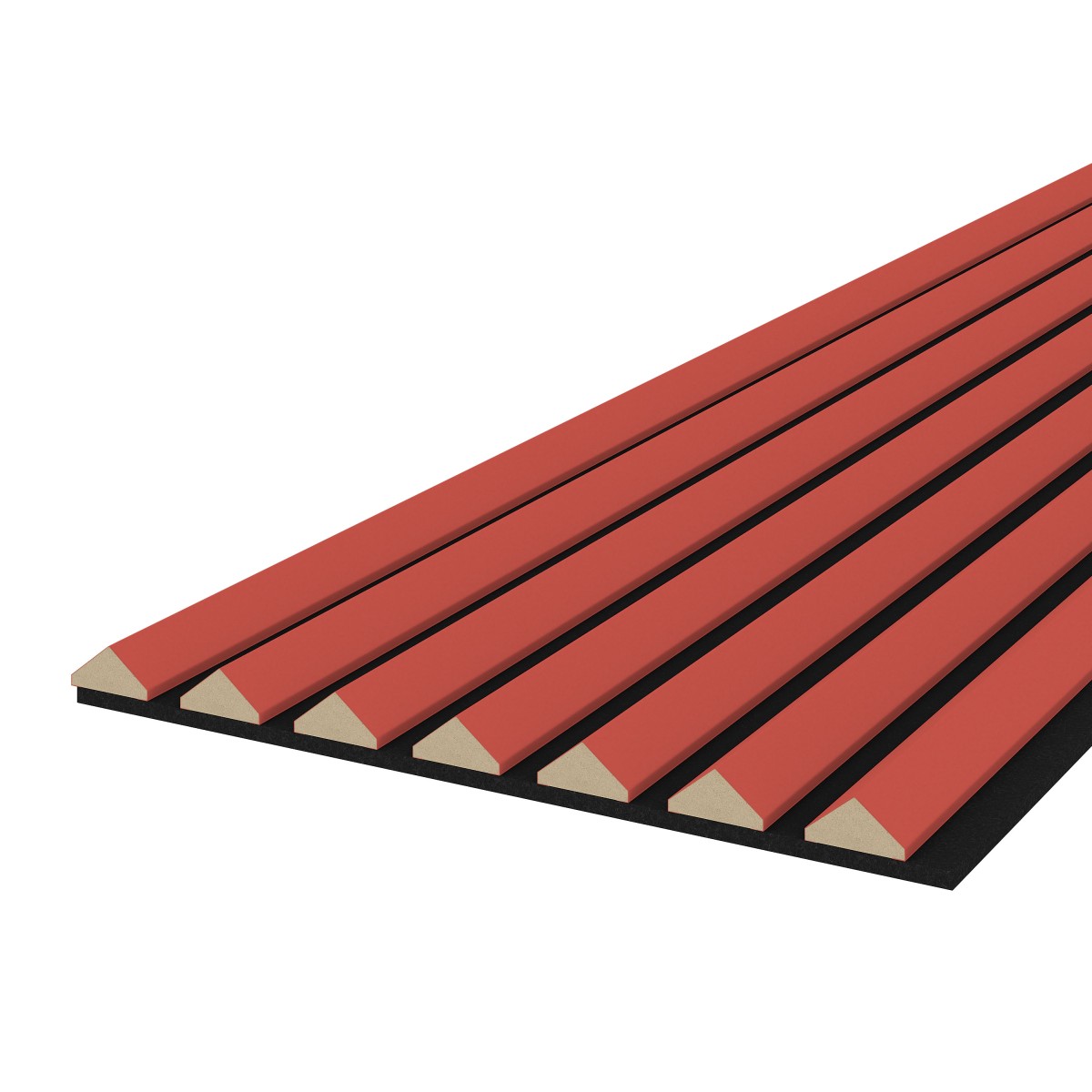 Échantillon K2 - Coral - Feutre acoustique Noir