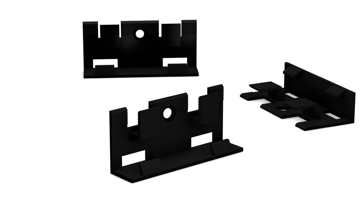 Prinz clips de fixation pour MDF-plinthe n° 809, 833, 838 und 827-830