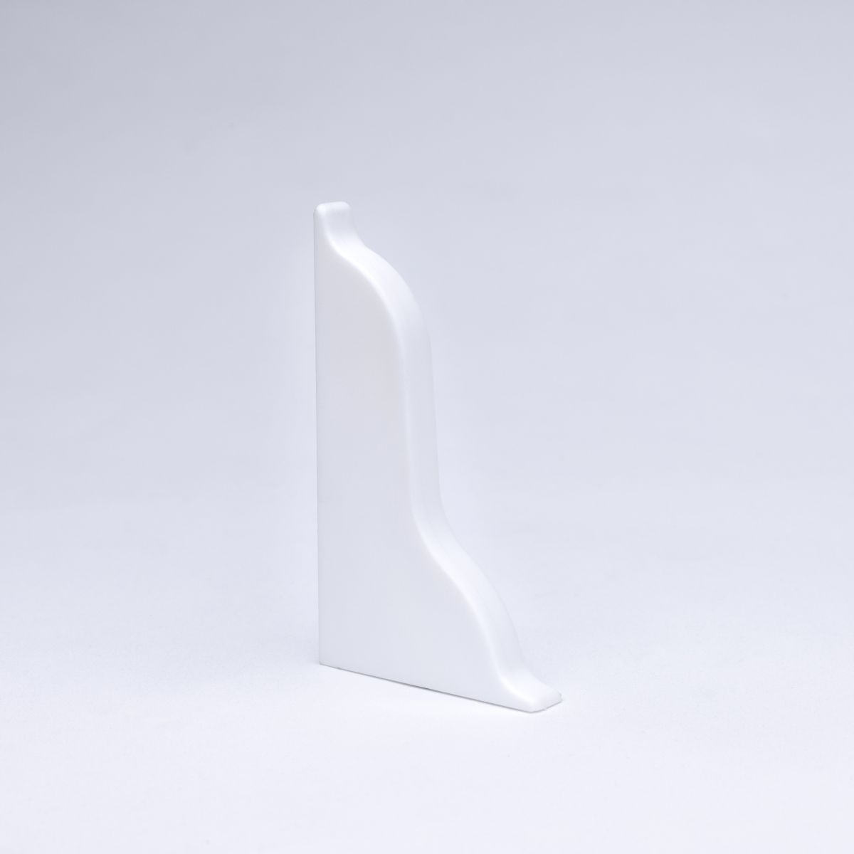 Embout gauche pour plinthes flex-duo 54 mm blanc