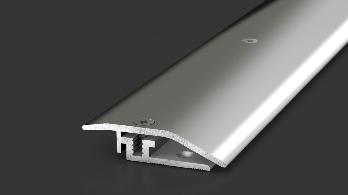 Prinz LPS design profilé de compensation 34 mm - N° 327 - Acier inoxydable poli - 100 cm