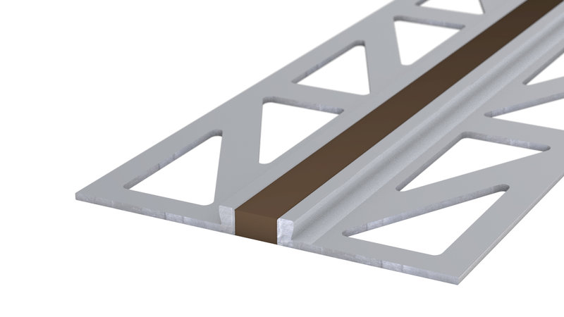 Prinz profilé de joint de dilatation 2,5 mm - N° 769 - Rehbraun - 300 cm