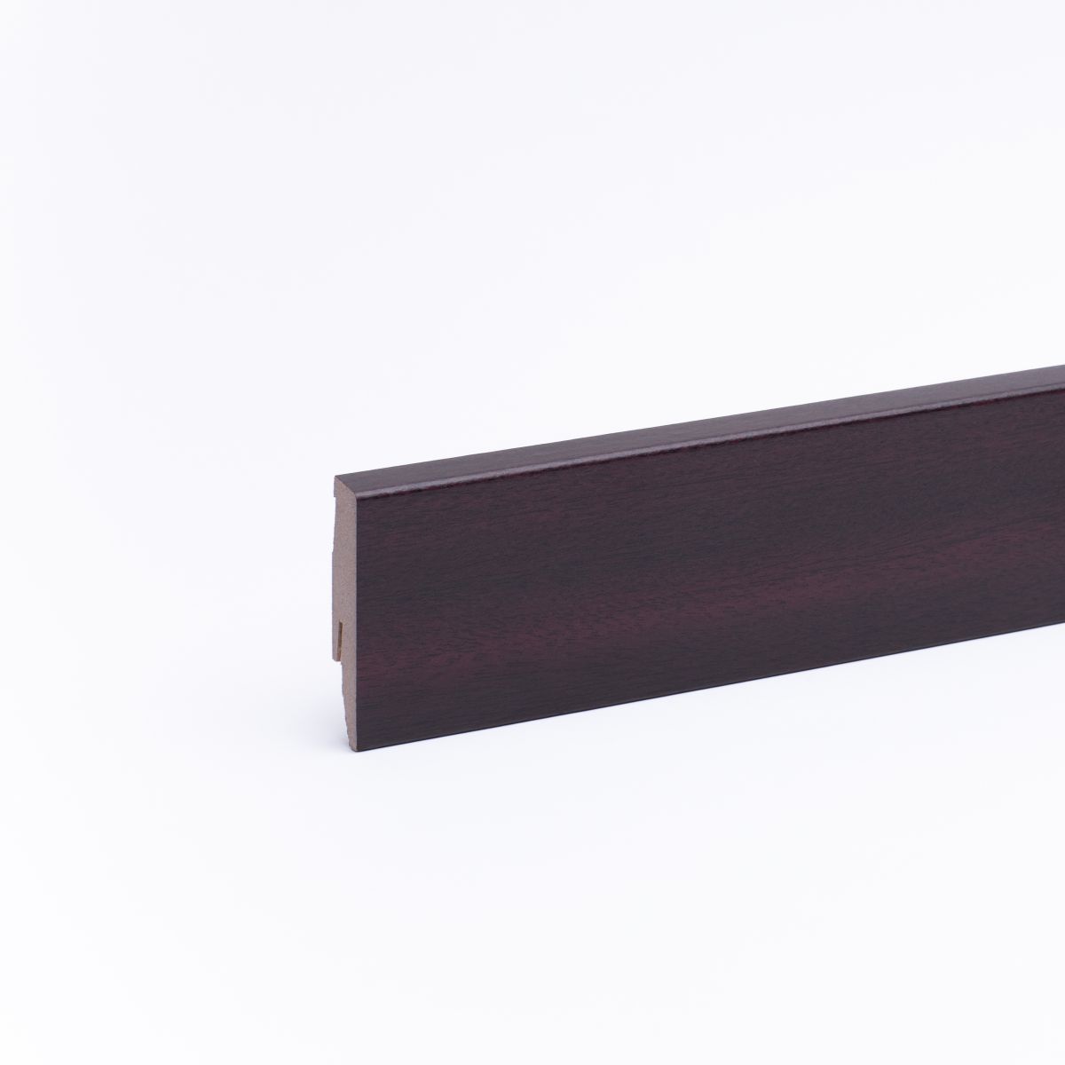 Plinthe aspect bois 60 mm decor acajou