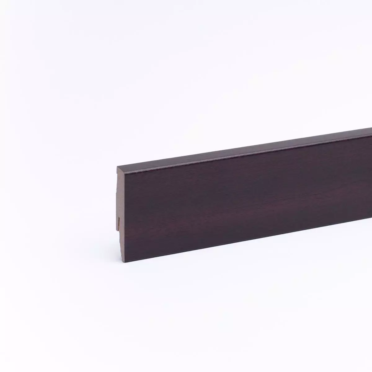 Sockelleiste mit Holzoptik 60 mm Mahagoni