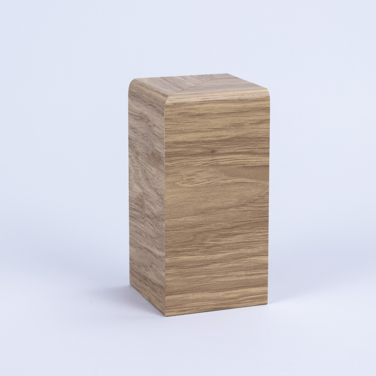 Terminaison gauche/droite pour habillage de tuyau de chauffage 120mm Chêne naturel