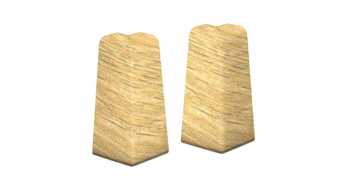 Prinz angles extérieurs pour MDF-sockeleiste 18 x 58 mm n° 809. - Seattle oak