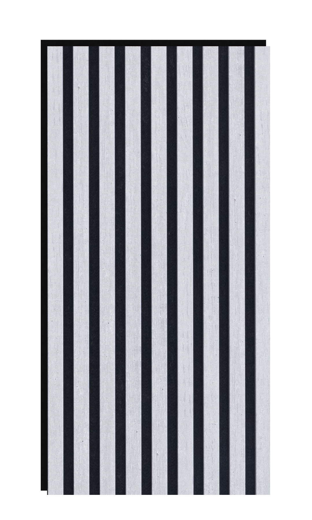 Panneau acoustique Acoustic+ Béton 800 x 400 mm - feutre acoustique noir