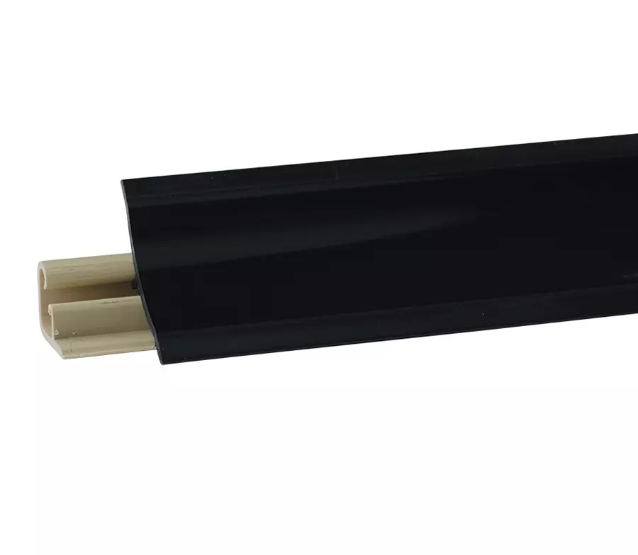 Küchenabschlussleiste 23 x 23 x 2.950 mm - Schwarz