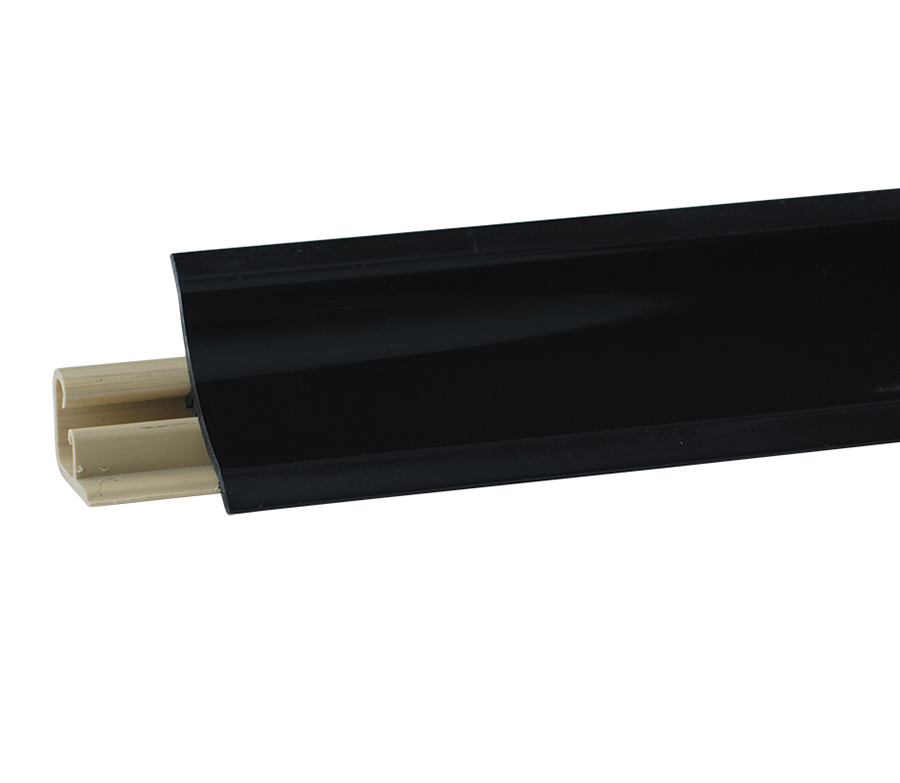 Profil d'extrémité 23 x 23 x 2.950 mm - Noire