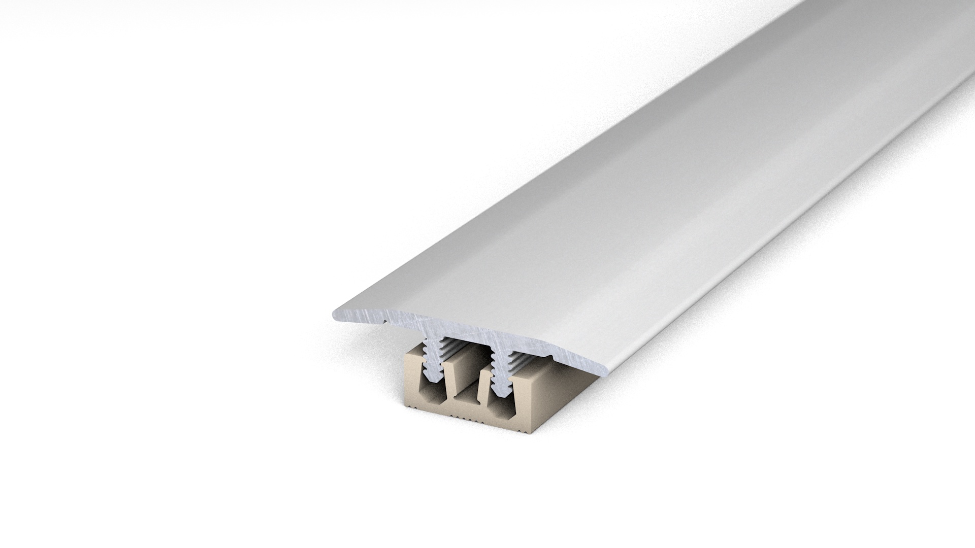 Prinz profi-design profilé de transition 27 mm - N° 338 - Argent - 200 cm