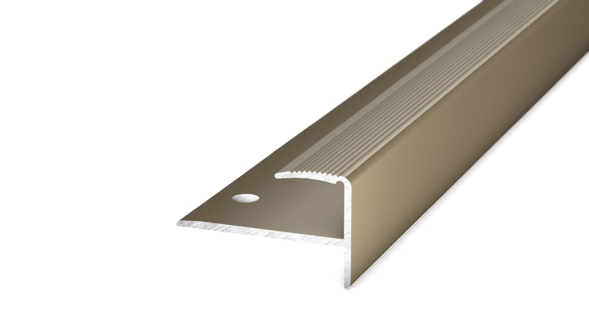 Prinz nez de marche 35 x 22 mm - N° 275 - Acier inoxydable mat - 250 cm