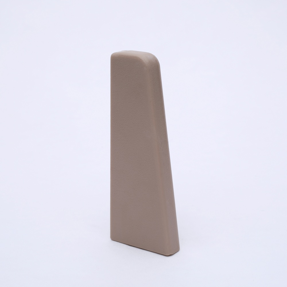 Embout gauche 60 mm Beige