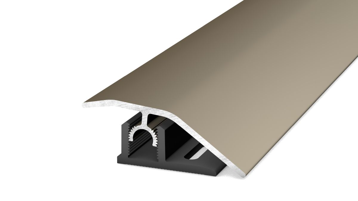 Prinz PROFI-TEC MASTER profilé de compensation 44 mm - N° 307 - Acier inoxydable mat - 90 cm