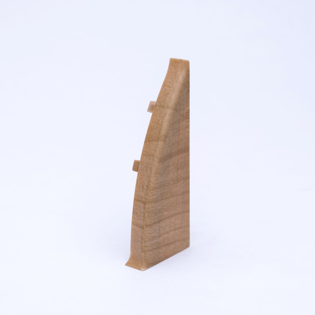 Embout droite pour plinthes flex-duo 65 mm érable