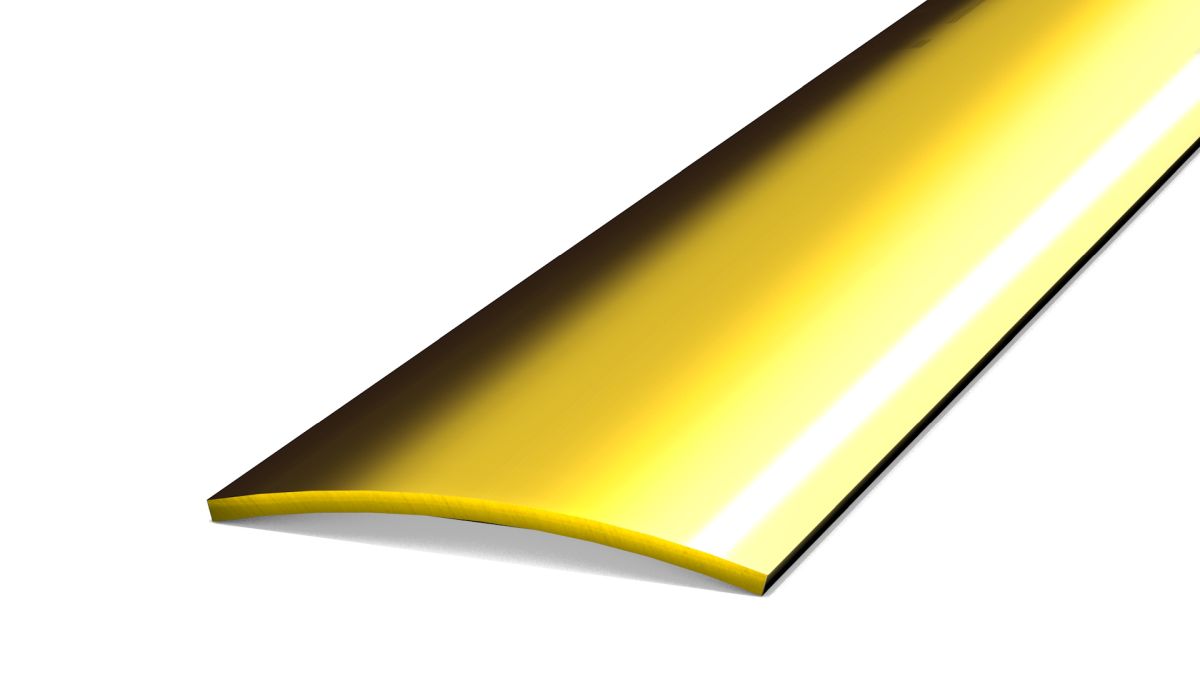 Prinz profilé de transition 30 x 1,2 mm - N° 125 - Laiton massif - 100 cm