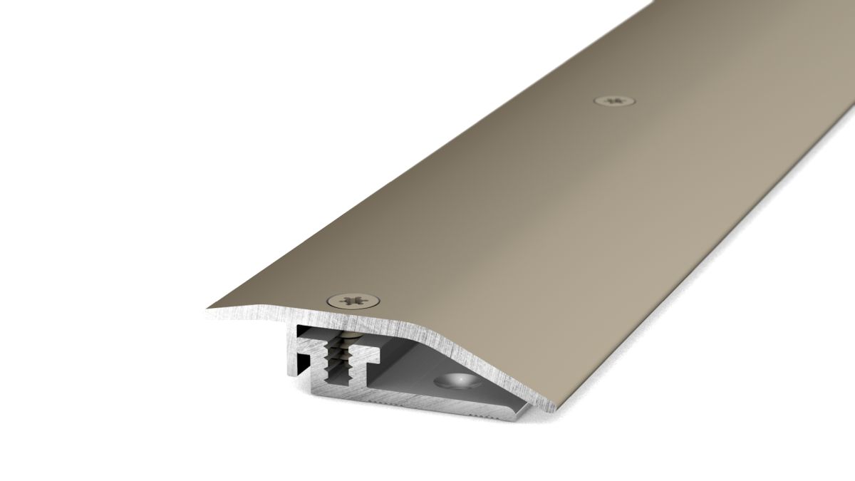 Prinz LPS design profilé de compensation 34 mm - N° 327 - Acier inoxydable mat - 100 cm