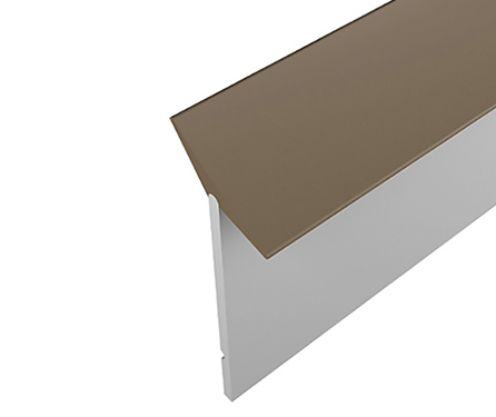 Dichtleiste Nieschenprofil Dichtung für Arbeitsplatte 4,20m verschiedene Farben