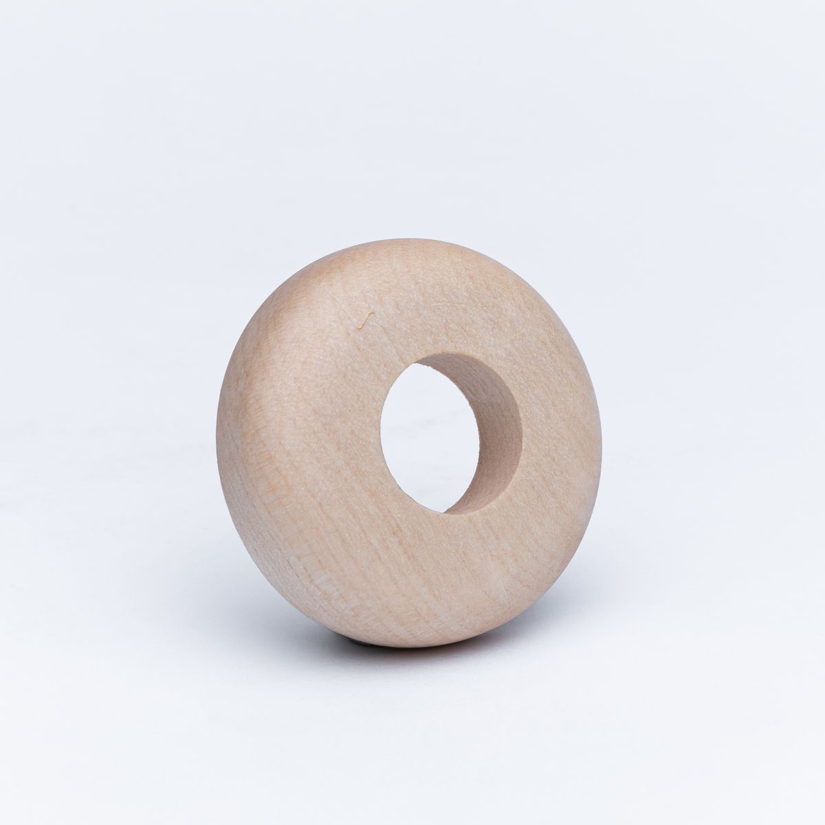 Rosette pour radiateurs en bois véritable sur des tubes d'un diamètre de 18mm érable