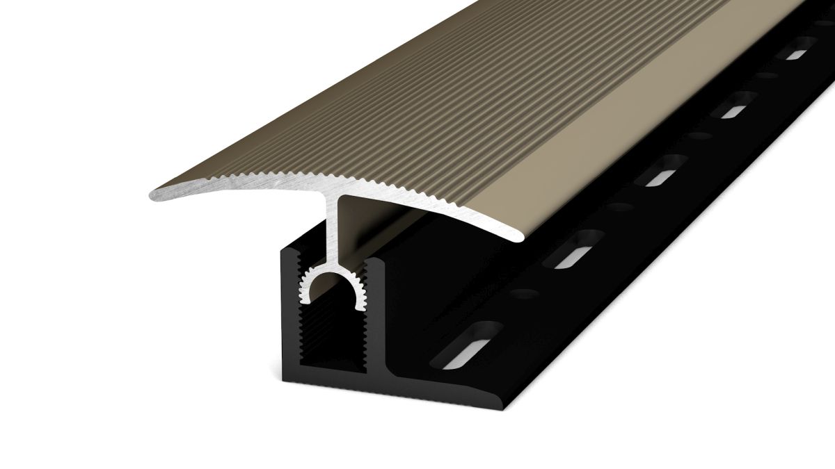 Prinz PROFI-TEC XXL profilé de transition 43 mm - N° 302 - Acier inoxydable mat - 270 cm