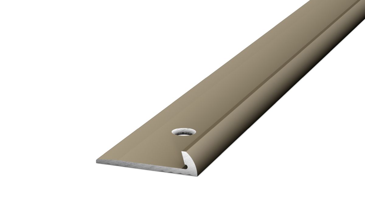 Prinz profilé de finition 18 x 4 mm - N° 157 - Acier inoxydable mat - 250 cm