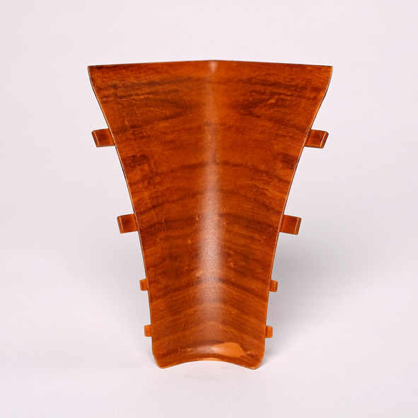 Angle intérieur pour plinthes flex-duo 65 mm cerisier