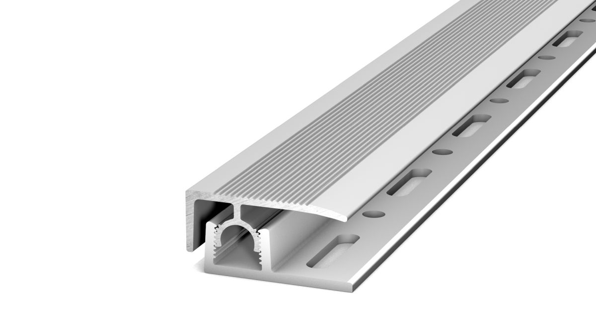 Prinz PROFI-TEC JUNIOR profilé de finition 26 mm - N° 320 - Argent - 270 cm