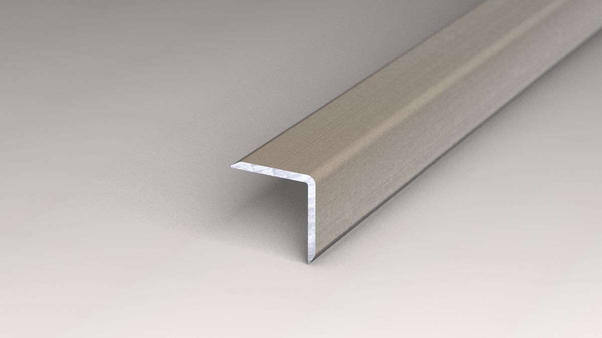 Prinz profilé d’angle 15 x 15 mm - N° 277 - Acier inoxydable mat - 270 cm