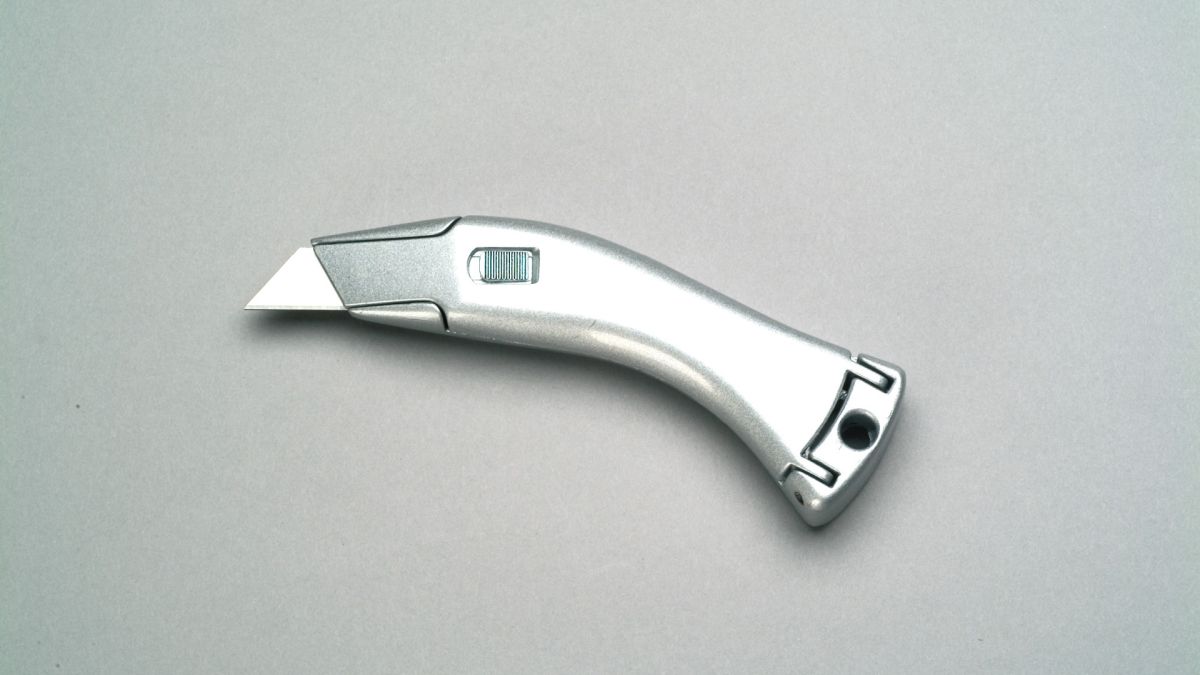 Prinz heavy duty knife avec schnellwechselverschluß - Incl. 5 trapezklingen